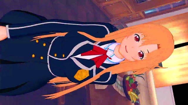 Asuna and Nishida's Hypnotic SAO Adventure Ends With Intense Hentai Action