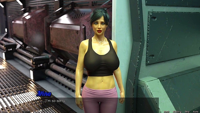 Stranded In Space – Busty MILF Gets Kissed & Filled By Giant Dick Robot