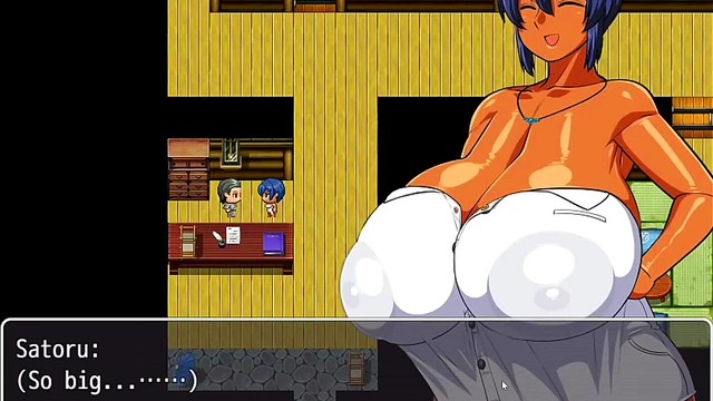 Tanned Busty Natsuki Fucks Horny Ghost Outdoors for Risky Creampie ejaculations!