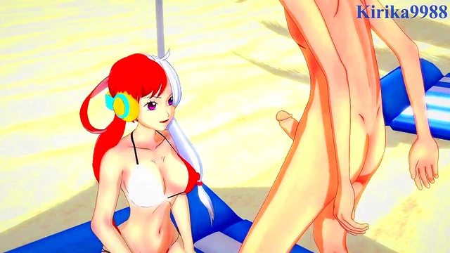 UTAs Seductive Dance Leads to Intense 3D Hentai Sex With Luffy