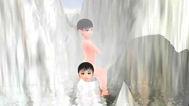 Anime Girls Enjoy Steamy Mixed Bathing Adventure at Remote Hot Springs