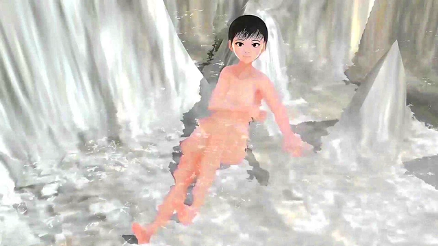 Anime Girls Enjoy Steamy Mixed Bathing Adventure at Remote Hot Springs