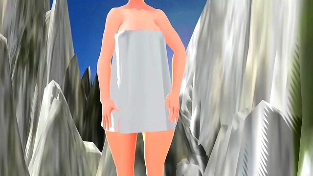 Anime Girls Enjoy Steamy Mixed Bathing Adventure at Remote Hot Springs