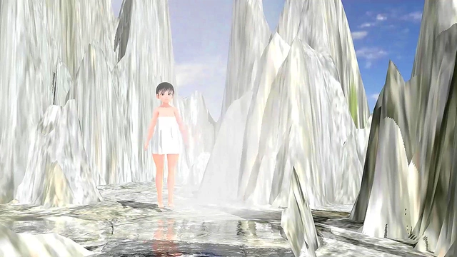 Anime Girls Enjoy Steamy Mixed Bathing Adventure at Remote Hot Springs