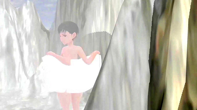 Anime Girls Enjoy Steamy Mixed Bathing Adventure at Remote Hot Springs