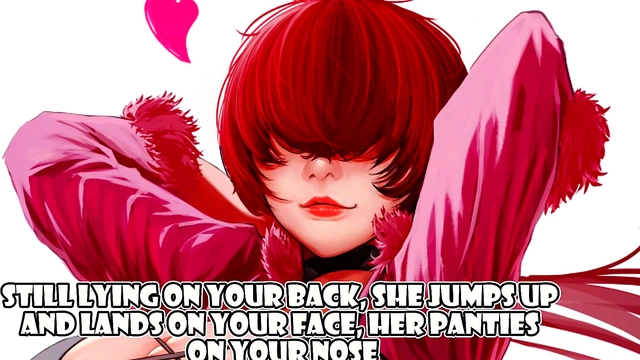 Shermie's Panties Choke You in This Seductive Hentai Femdom JOI Session