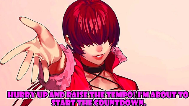 Shermie's Panties Choke You in This Seductive Hentai Femdom JOI Session