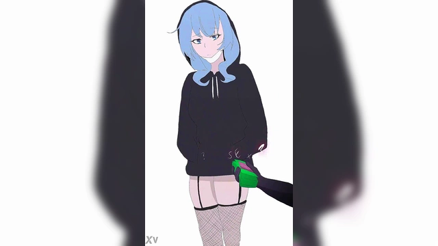 Hatsune Miku's Erotic Rabbit Hole Adventure in 2D Hentai Parody