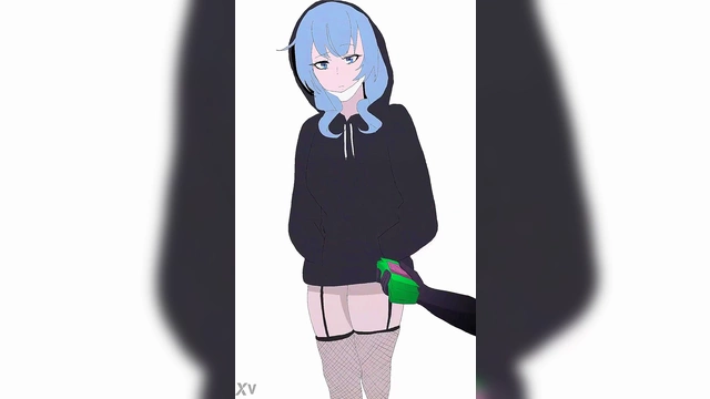 Hatsune Miku's Erotic Rabbit Hole Adventure in 2D Hentai Parody