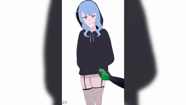 Hatsune Miku's Erotic Rabbit Hole Adventure in 2D Hentai Parody