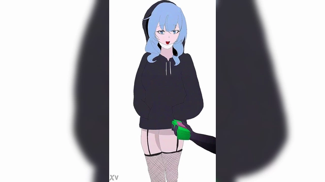 Hatsune Miku's Erotic Rabbit Hole Adventure in 2D Hentai Parody