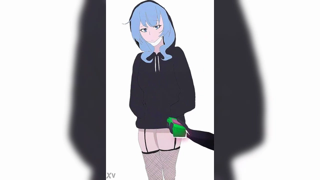 Hatsune Miku's Erotic Rabbit Hole Adventure in 2D Hentai Parody