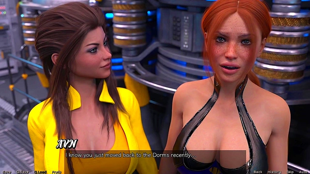Hot Step Sisters Get Stranded In Space – Busty 3D Anime Adventure