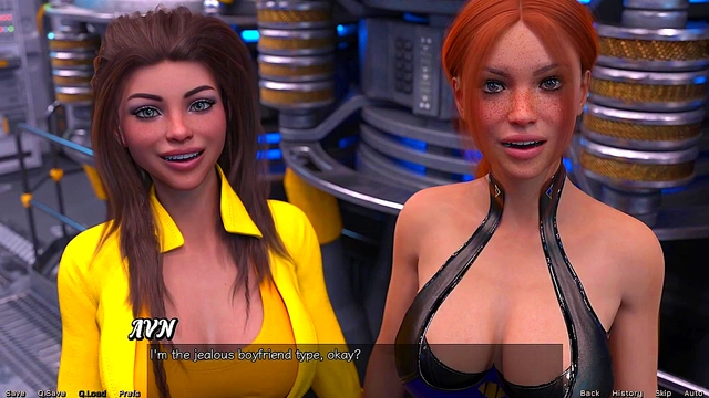 Hot Step Sisters Get Stranded In Space – Busty 3D Anime Adventure