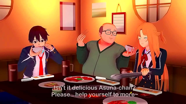 Asuna from SAO Seduces in Hypnotic Hentai Adventure