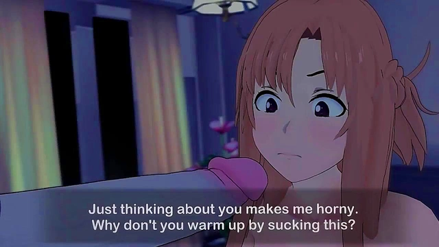 Asuna from SAO Seduces in Hypnotic Hentai Adventure