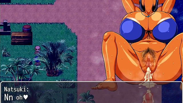 Tanned Busty Natsuki Fucks Hard On Public Beach At Night For Raw Creampie