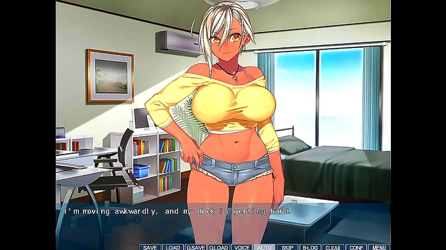 Busty Kanobitch Becomes a Horny Slut for Ecchi PC Game Action