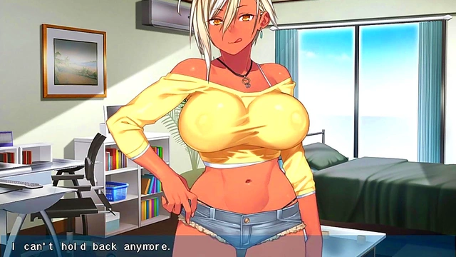 Busty Kanobitch Becomes a Horny Slut for Ecchi PC Game Action