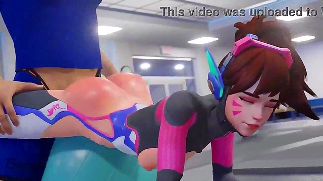Hentai Anime – DVA's Big Dick Personal Training Session Ends With Blowjob & Anal Creampie