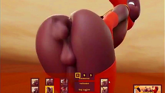 Busty Brunette Gets Fucked Anally in Commented Hentai Game Playthrough