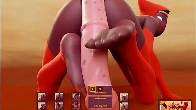 Busty Brunette Gets Fucked Anally in Commented Hentai Game Playthrough