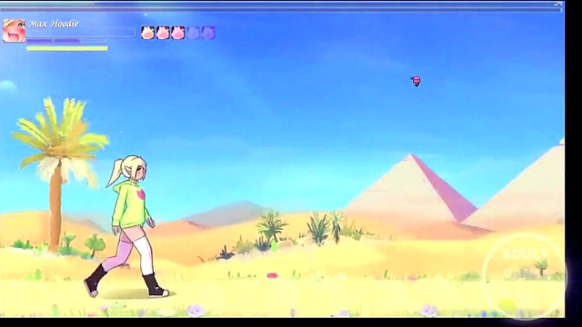 Busty Elf Max Seduces You In Animated Japanese Hentai Game Ero Adventure