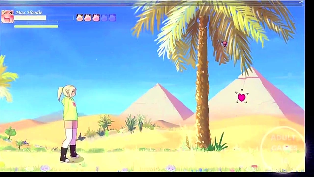 Busty Elf Max Seduces You In Animated Japanese Hentai Game Ero Adventure