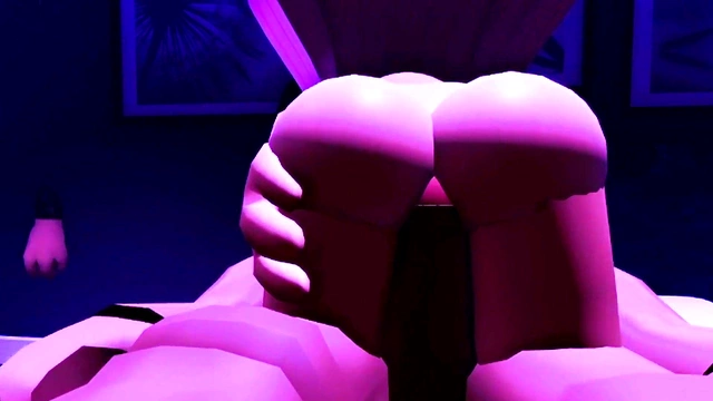 Hot Pink-Haired Anime Babe Shows Off Lingerie & Naked Body For Fans