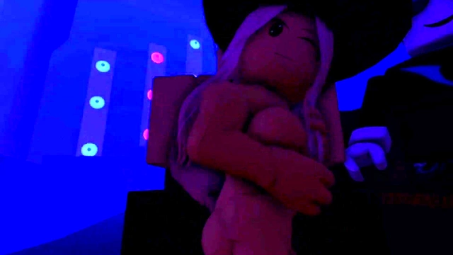 Hot Pink-Haired Anime Babe Shows Off Lingerie & Naked Body For Fans