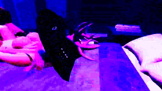 Hot Pink-Haired Anime Babe Shows Off Lingerie & Naked Body For Fans