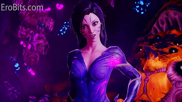 Kai'Sa from LoL Gives Intense Sci-Fi Blowjob & Anal Sex POV Orgasm Squirt