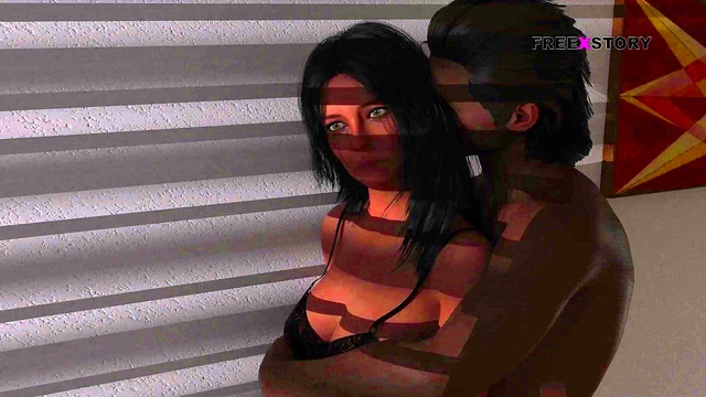 Mark's 3D Porn Game Fantasy – Steamy Step-Mom Encounters in Dorm Room