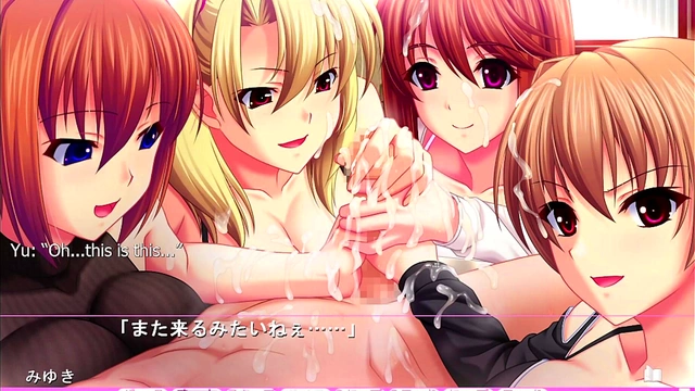 Harem Fantasy – Big-Titted Beauties Give quadruple handjob in Ijira Rental