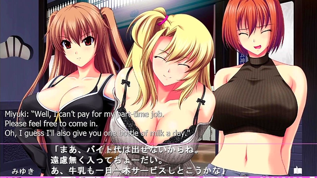 Harem Fantasy – Big-Titted Beauties Give quadruple handjob in Ijira Rental