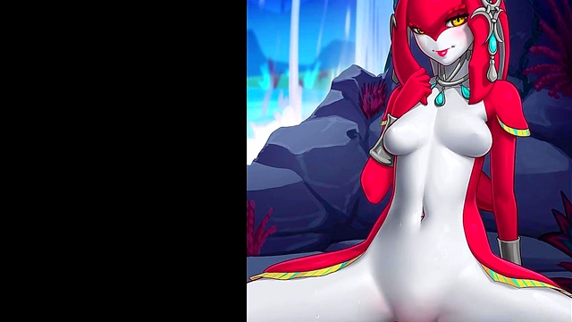 Mipha from The Legend of Zelda Gets naughty in Anime Slideshow Compilation