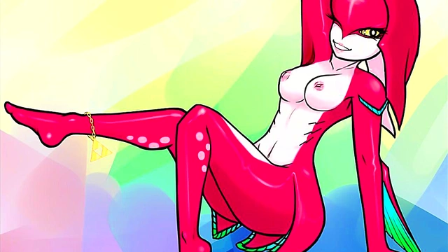 Mipha from The Legend of Zelda Gets naughty in Anime Slideshow Compilation
