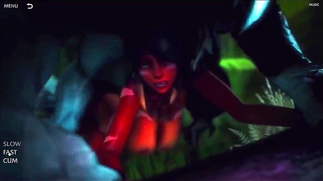 Busty Anime Queen Takes Control in Sexy Japanese Erogame Adventure