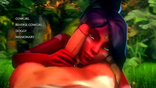 Busty Anime Queen Takes Control in Sexy Japanese Erogame Adventure