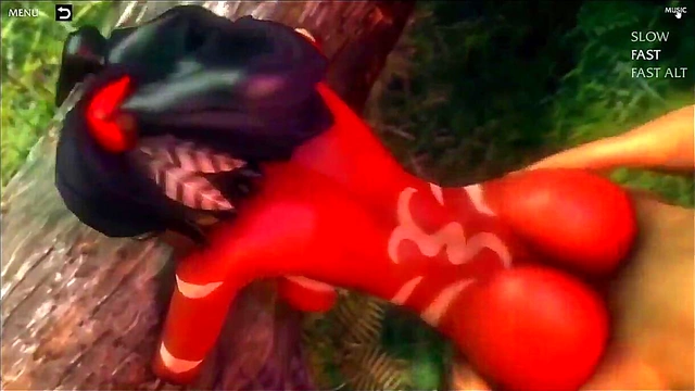 Busty Anime Queen Takes Control in Sexy Japanese Erogame Adventure