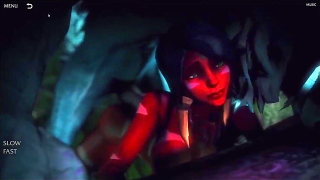 Busty Anime Queen Takes Control in Sexy Japanese Erogame Adventure