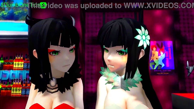 Kali's Stripclub Shift Turns Hot With Blake & Ruby in Anime 3D Action