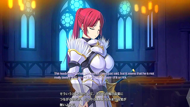 Horny Anime Chick From Dungeon of Regalias Fucks Hard With Subtitles