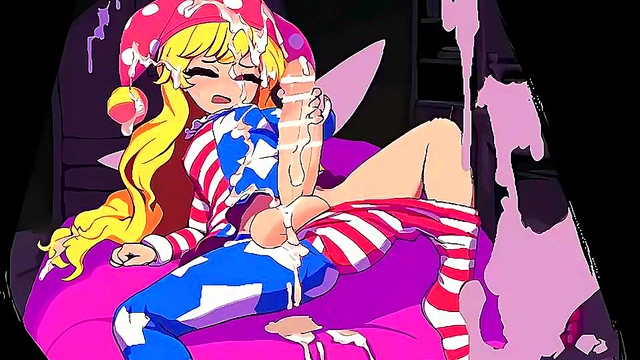 USA Girl Gives Mind-Blowing Handjob With Big Dick Hentai Action