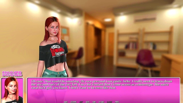 Hot Summer Nights – Busty Anime Girlfriend Meets Her Sexy Korean Roommate