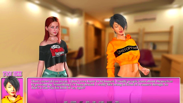 Hot Summer Nights – Busty Anime Girlfriend Meets Her Sexy Korean Roommate