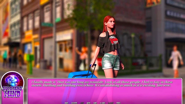 Hot Summer Nights – Busty Anime Girlfriend Meets Her Sexy Korean Roommate