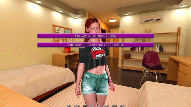 Hot Summer Nights – Busty Anime Girlfriend Meets Her Sexy Korean Roommate