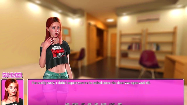 Hot Summer Nights – Busty Anime Girlfriend Meets Her Sexy Korean Roommate