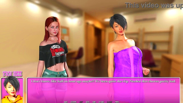 Hot Summer Nights – Busty Anime Girlfriend Meets Her Sexy Korean Roommate